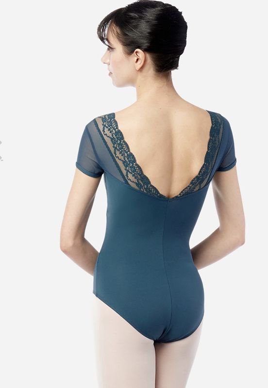 LULLI Valeria Cap Leotard  Dark Teal