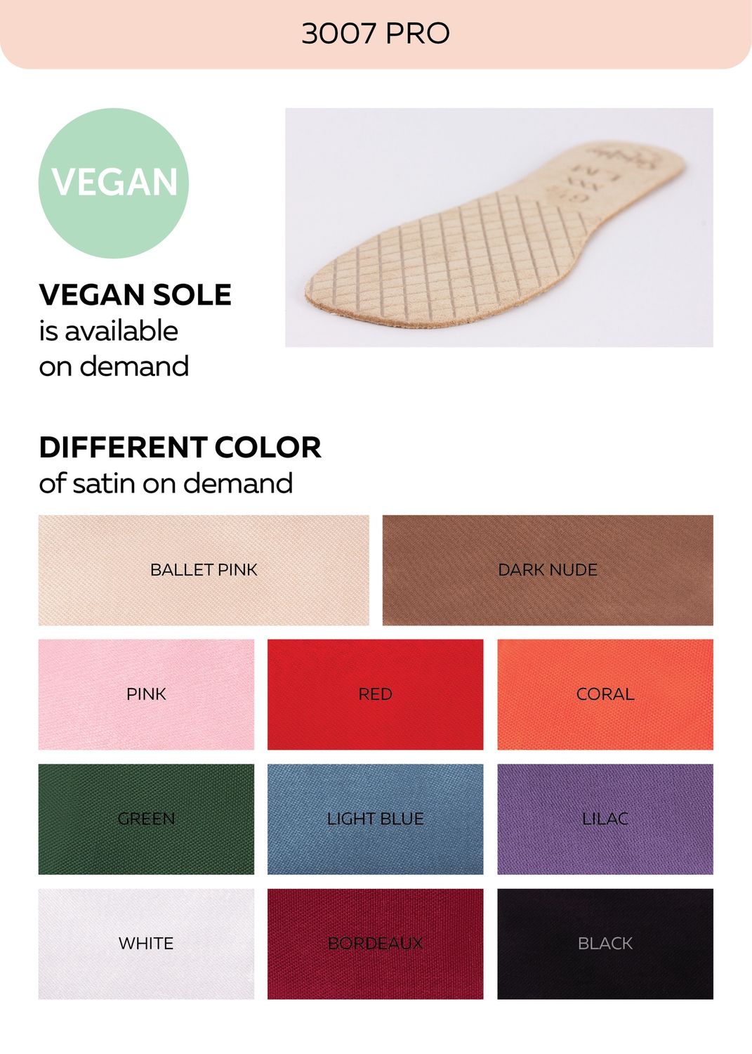 Nikolay 3007 Pro Pointe Shoe 4.0 XXX M