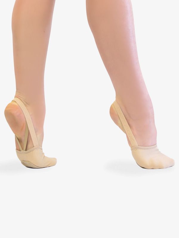 Capezio Hanami Pirouette Canvas H064W Nude Small