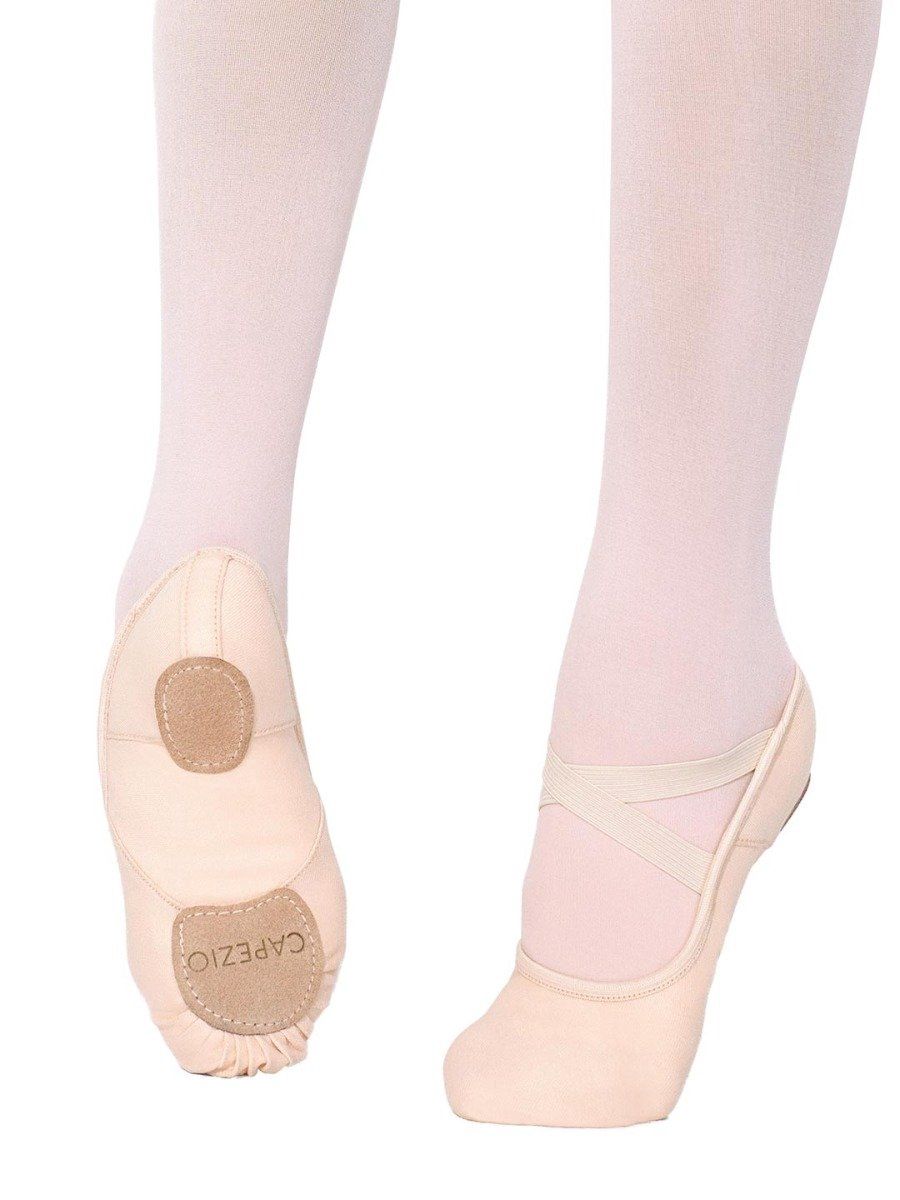 Capezio Hanami Child Canvas Ballet Shoe 2037C PINK M 10.0