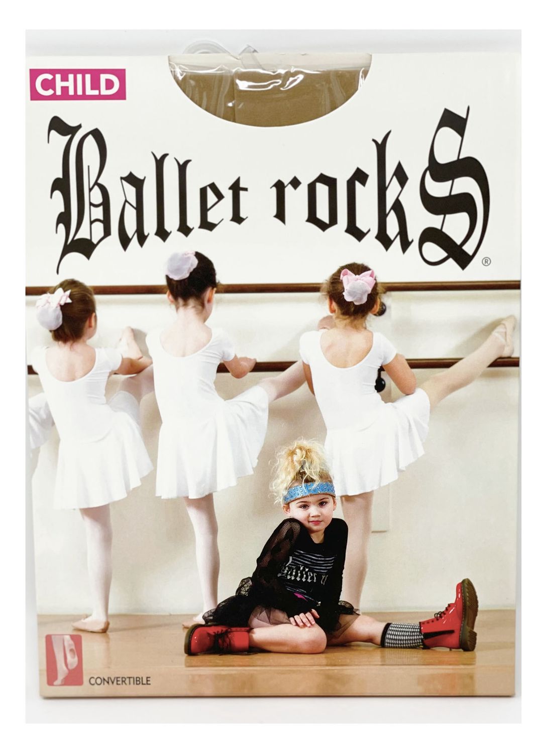 Ballet Rocks Child Convertible Tights