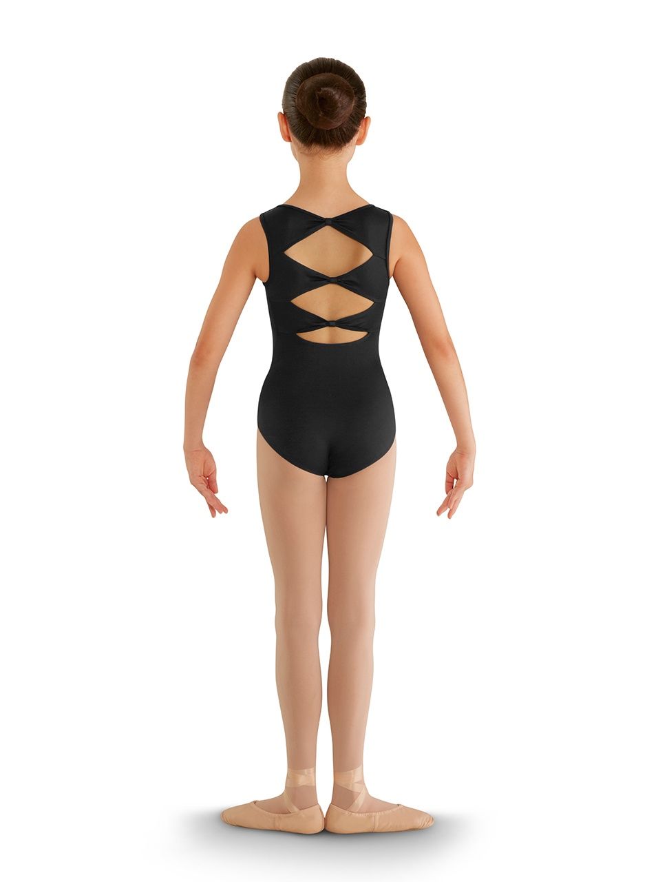 Bloch Bow Back Cap Leo CL8835 Black 8-10