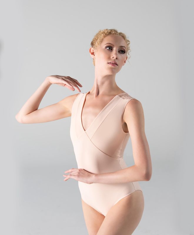 Ballet Rosa Bertille Tank Leotard Blanc 38 (S)