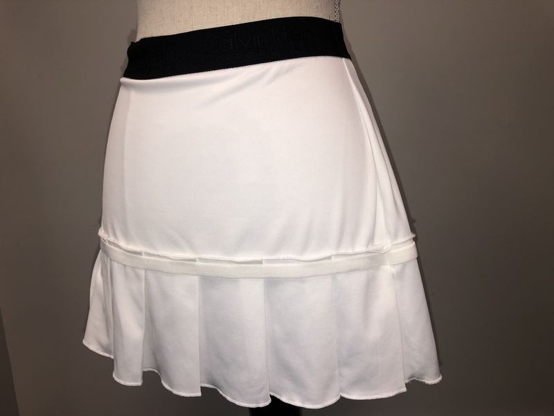 Calvin Klein Tennis Skirts White Adult Medium