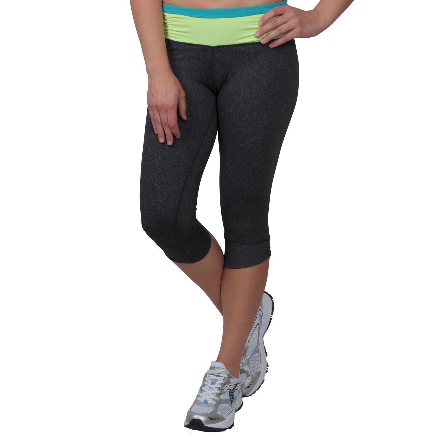 Calvin Klein Capri Colored Band Black Band Mojito/Dahlia Adult Medium