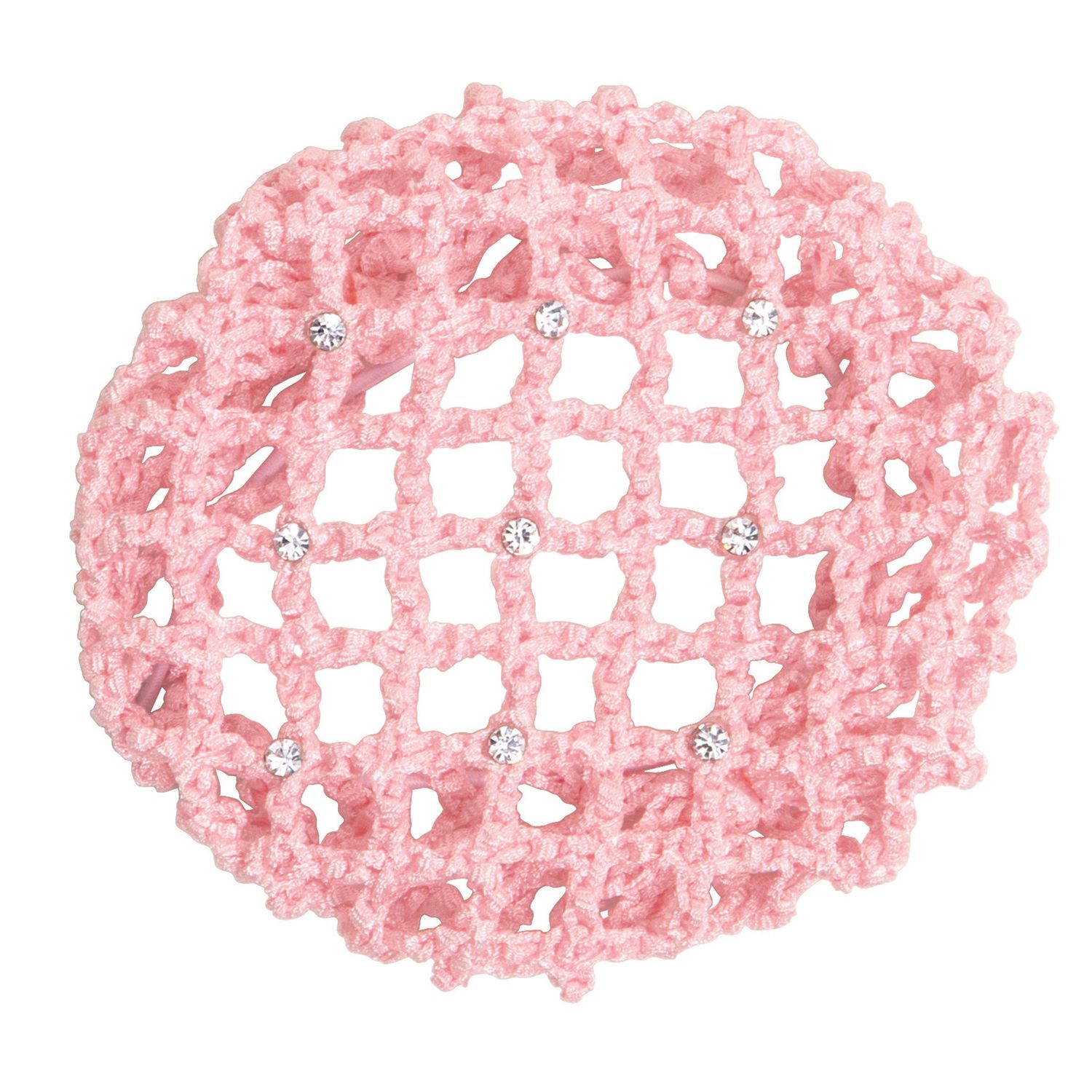 Eurotard Bun Cover with Rhinestones 272R Pink OSFA