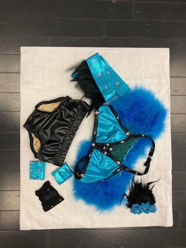 Diva Blue Bombshell 2 piece
