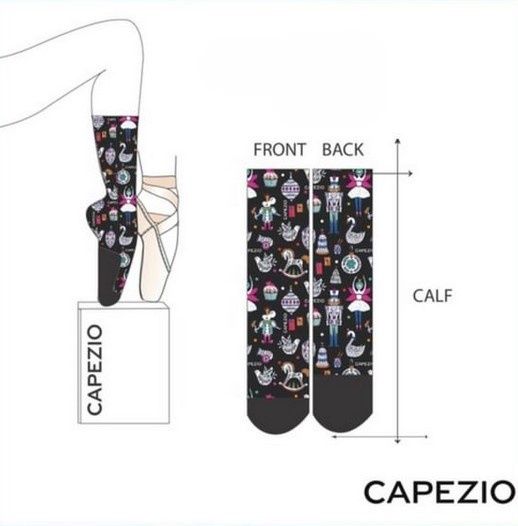 Capezio Nutcracker Socks