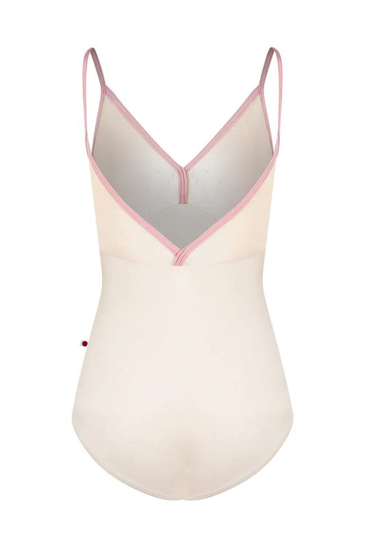Yumiko "Daria" Camisole Leotard -  Pearl