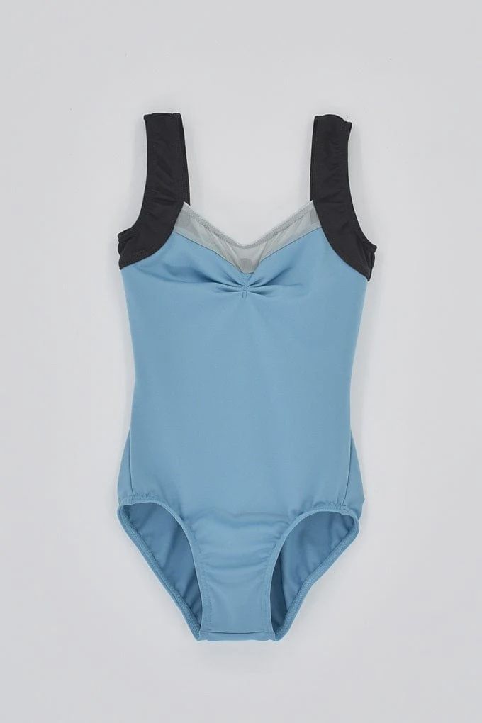 AK Chrissy "Motley" Tank Leotard, Colour: Sea Breese, Size: Youth Large