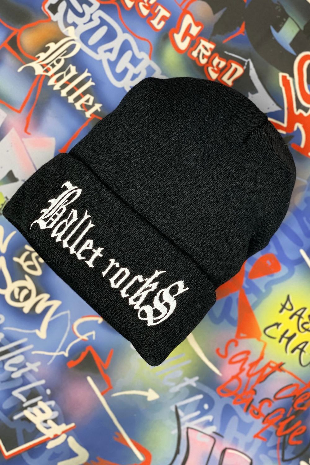 Ballet Rocks Beanie, Colour: Black