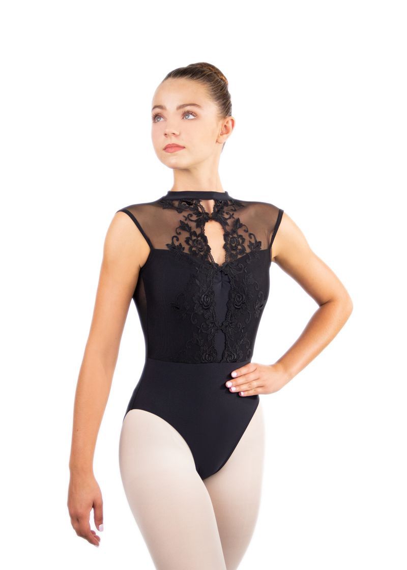 Ballet Rosa "Mirielle" Leotard, Colour: Noir (Black), Size: Adult X-Small