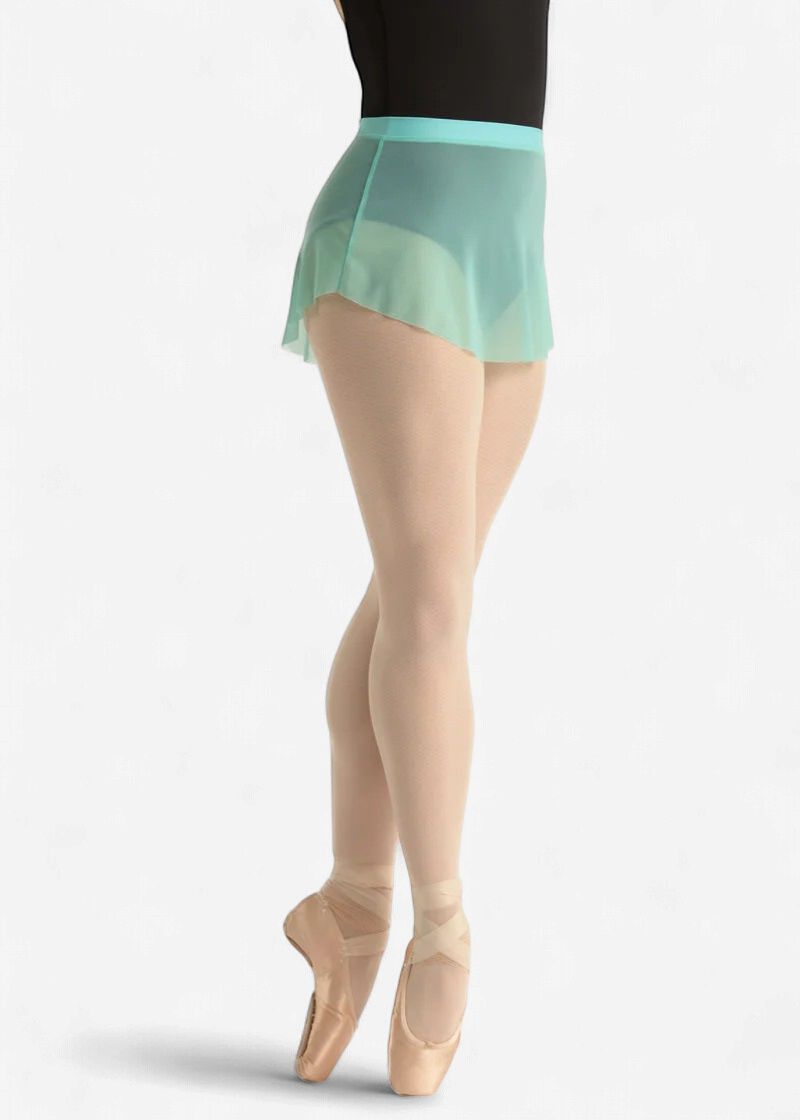Ballet Rosa "Skylar" Pull-on Skirt, Colour: Aqua, Size: Medium