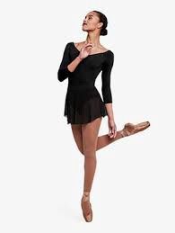 Bloch Mesh Pull On Skirt Child, Colour: Black, Size: Child Medium/Large