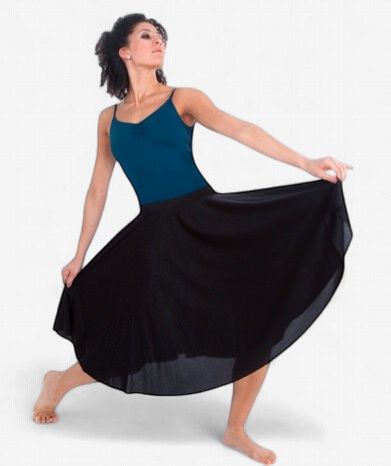 Body Wrappers Below The Knee Circle Skirt