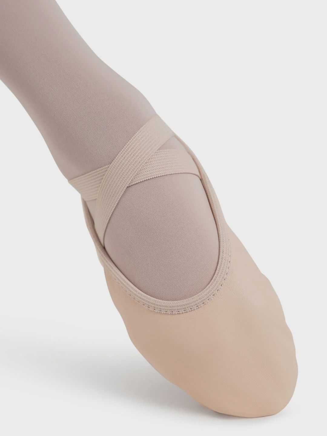 Capezio "Hanami" Leather Ballet Shoe - Child 2038C, Colour: Light Pink, Size: 10, Width: M