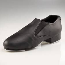 Capezio "Riff" Slip On Tap Shoe CG18, Colour: Black, Size: Adult 5