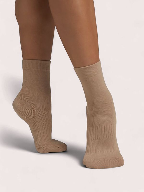 Capezio Lifeknit Sox II  Skintone