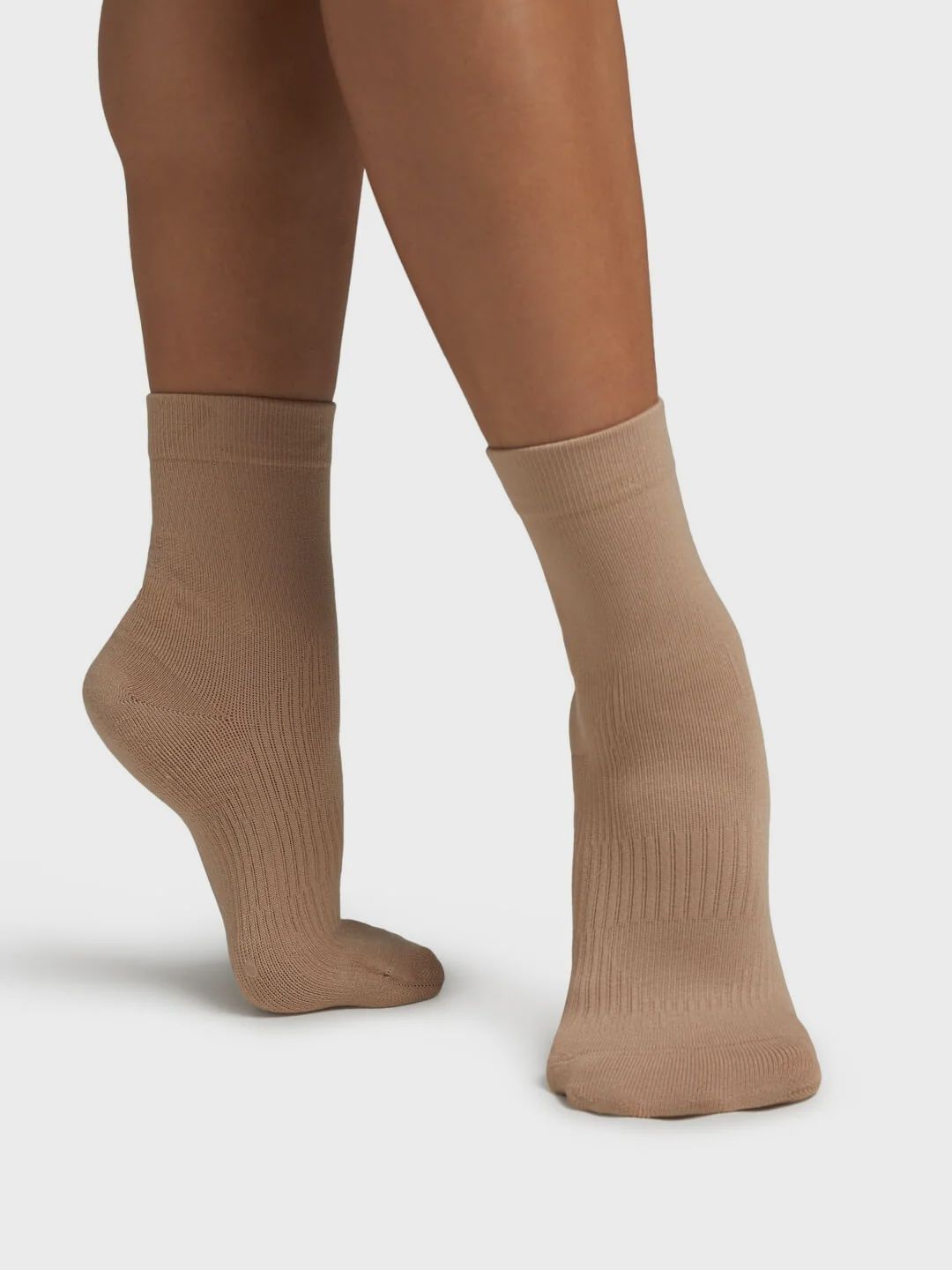 Capezio Lifeknit Sox II, Colour: Nude Skintone 01, Size: Large