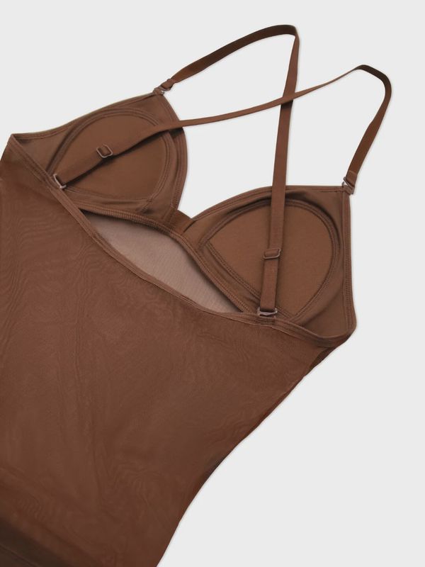 Capezio Plunge Neck Mesh Midriff Leotard