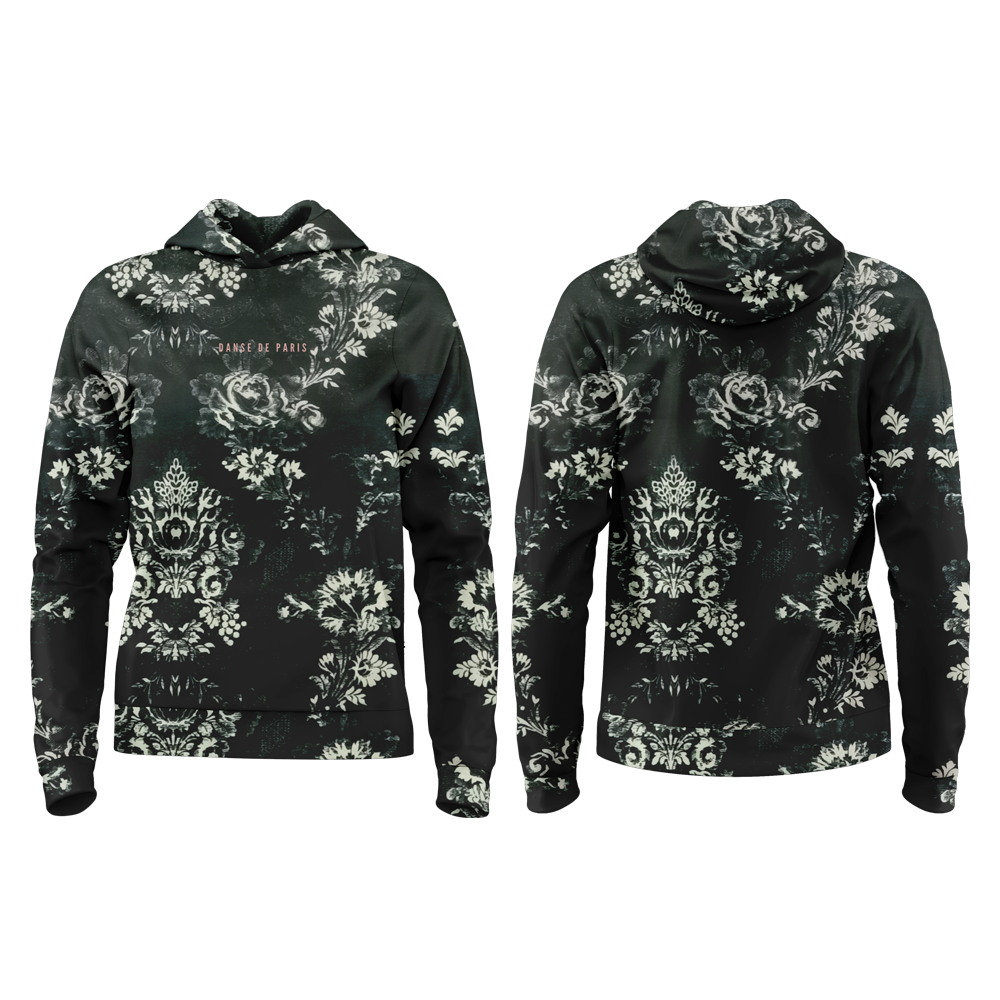 Danse De Paris "Hoodie" -Garance Black, Colour: Garance Black, Size: Adult Small