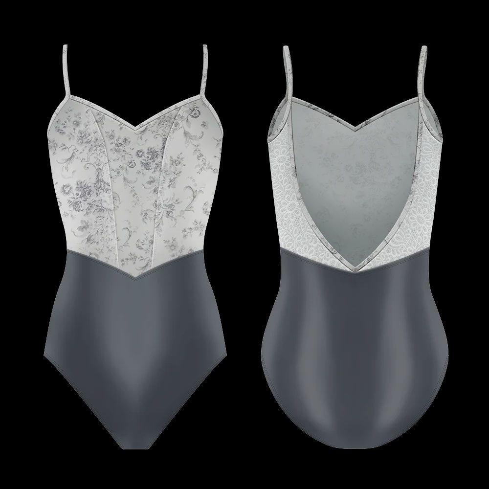 Danse De Paris Chanelle Leotard Smoked Pearl CHL