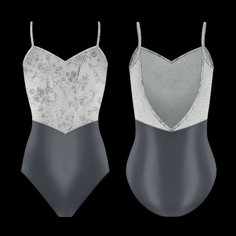Danse De Paris Chanelle Leotard Smoked Pearl CHL