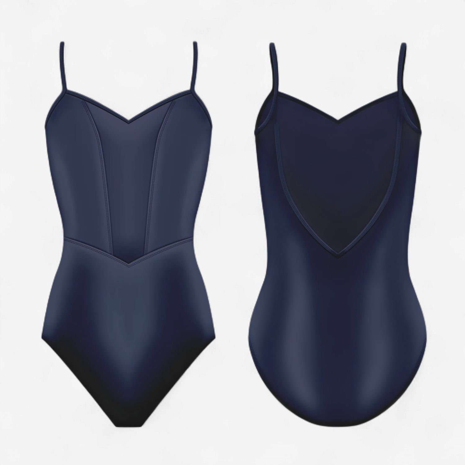 Danse De Paris "Nikita" Camisole Leotard
