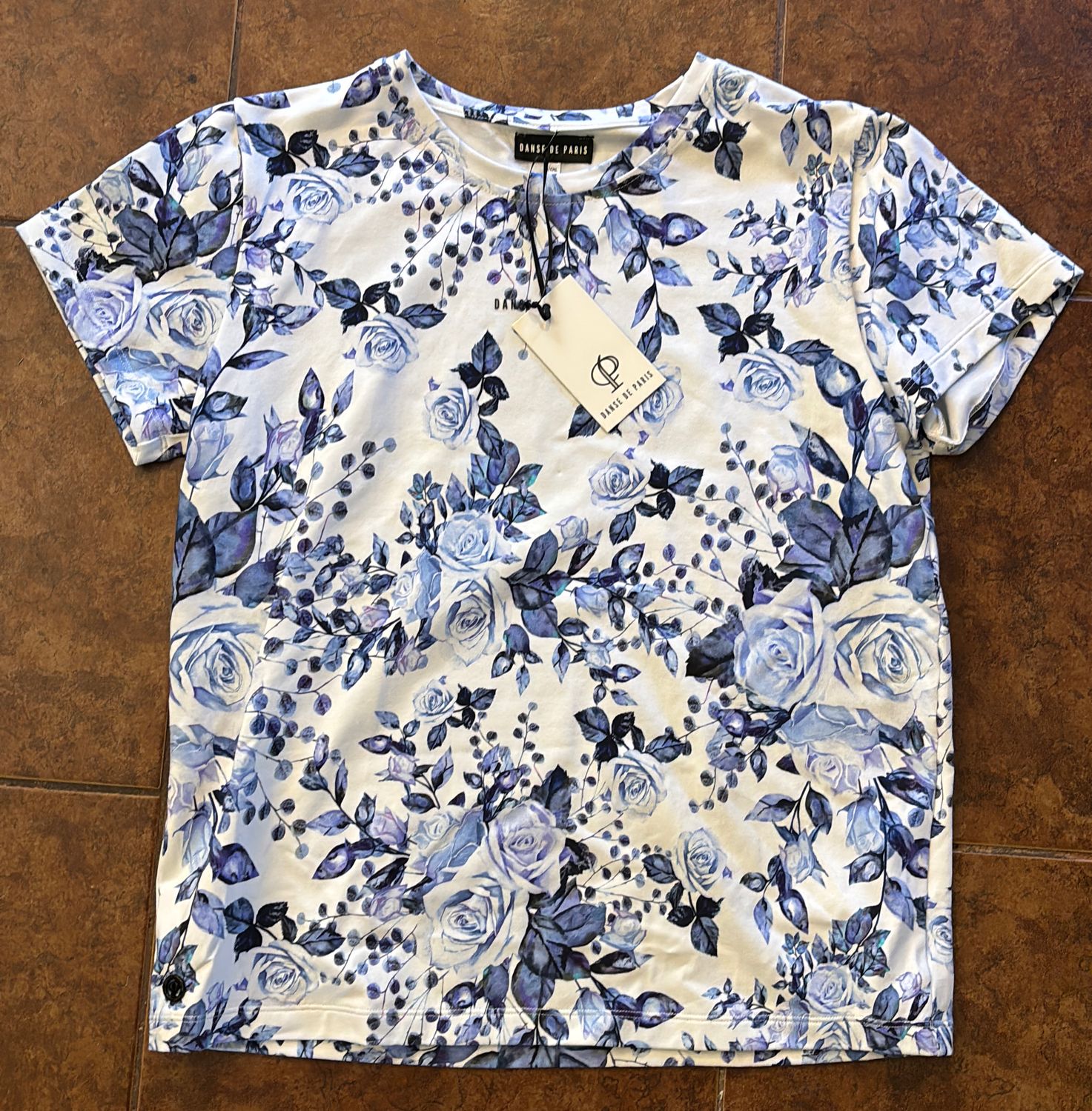 Danse De Paris T-Shirt Blue CHL