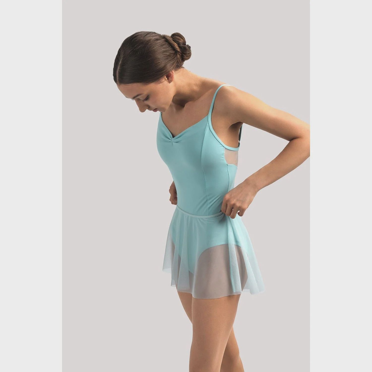 Nikolay "Echo" Mesh Skirt, Colour: French Blue, Size: Child 12-13