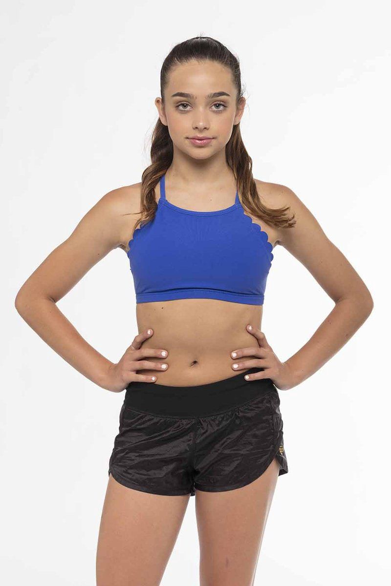 Honeycut Petal Girls Halter Top, Colour: Royal Blue, Size: Child 8