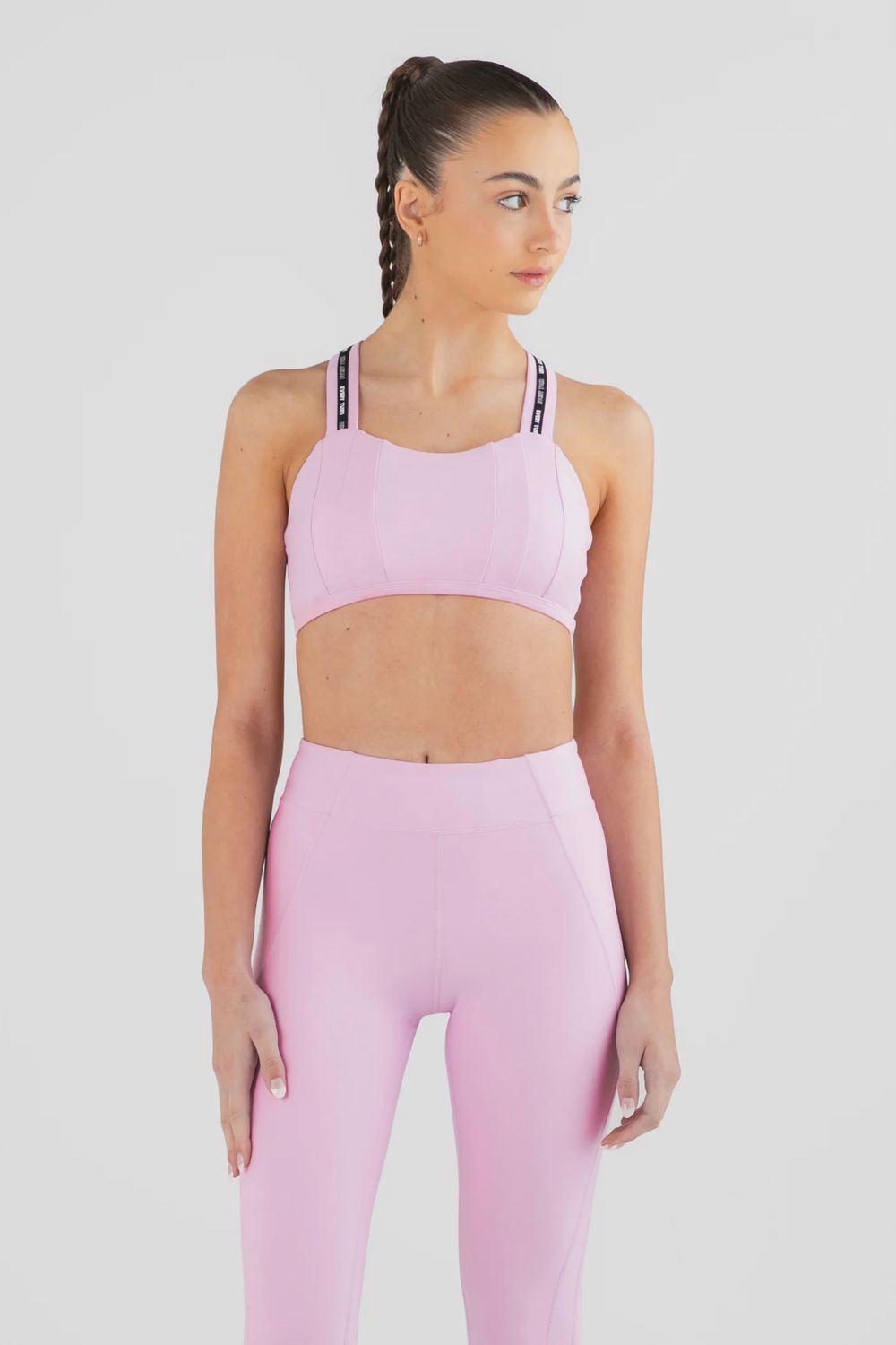 Every Turn "Motion" Crop Top, Colour: Pink, Size: Child 12