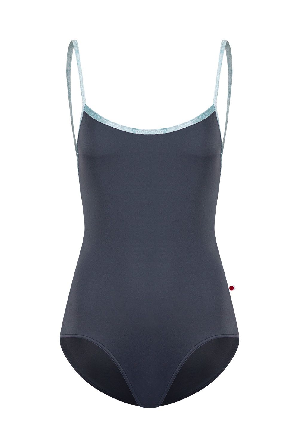 Yumiko "Heather" Camisole Leotard - Titanium, Colour: Titanium/Ice, Size: Small