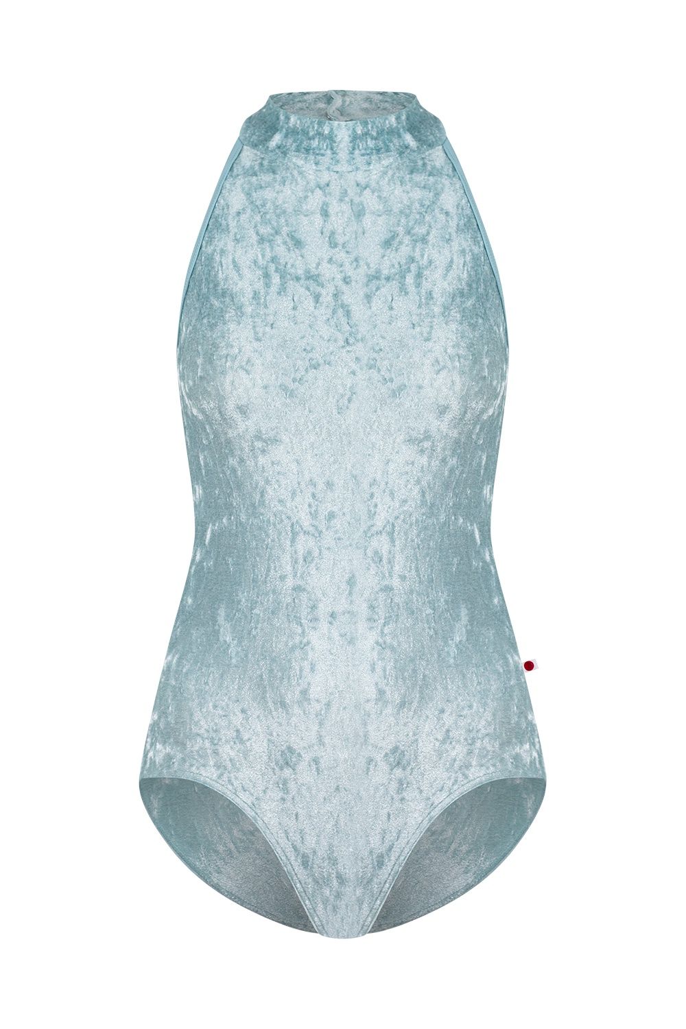 Yumiko "Noe"  Halter Leotard  -  Ice, Colour: Ice/Fog, Size: Small