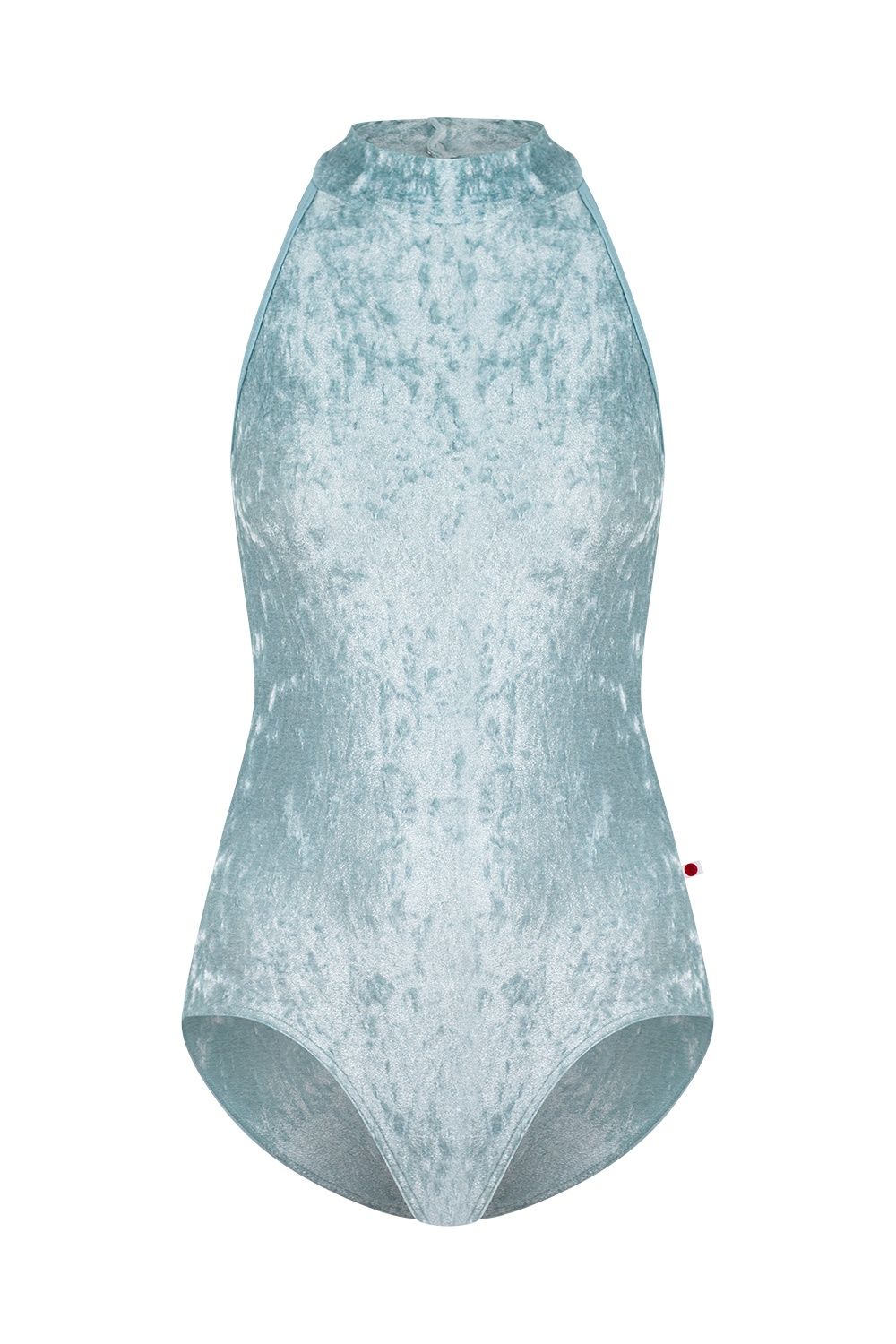 Yumiko "Noe"  Halter Leotard  -  Ice, Colour: Ice/Fog, Size: Small