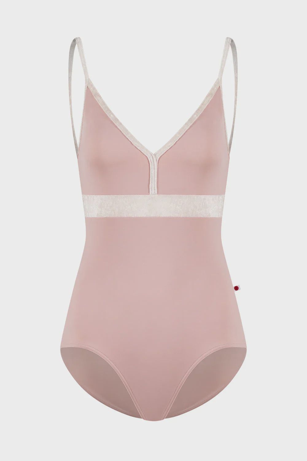 Yumiko Zoe Cami Leotard - Petal/Misty Rose