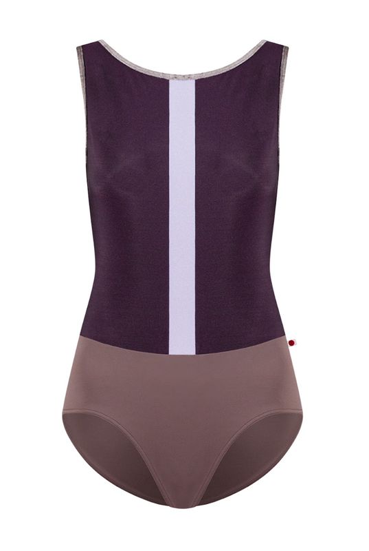 Yumiko Didi Leotard  - Phantom/Eggplant