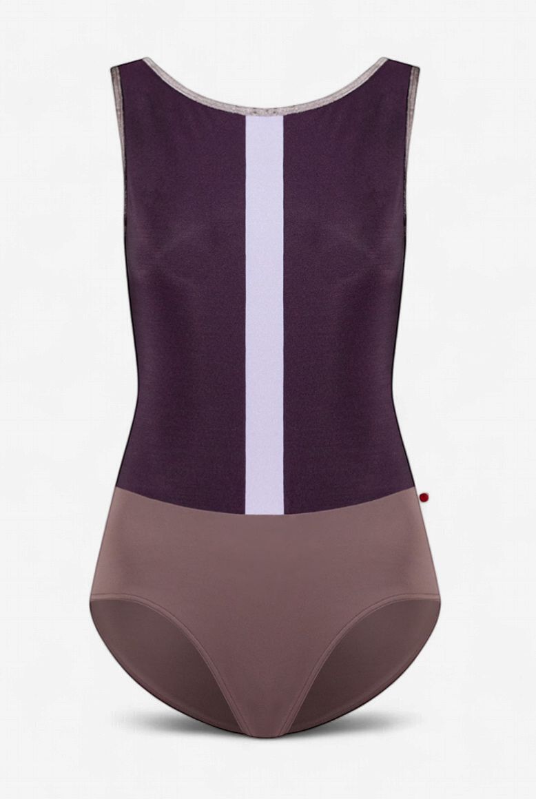 Yumiko "Didi" Leotard  - Phantom, Colour: Phantom/Eggplant, Size: Small