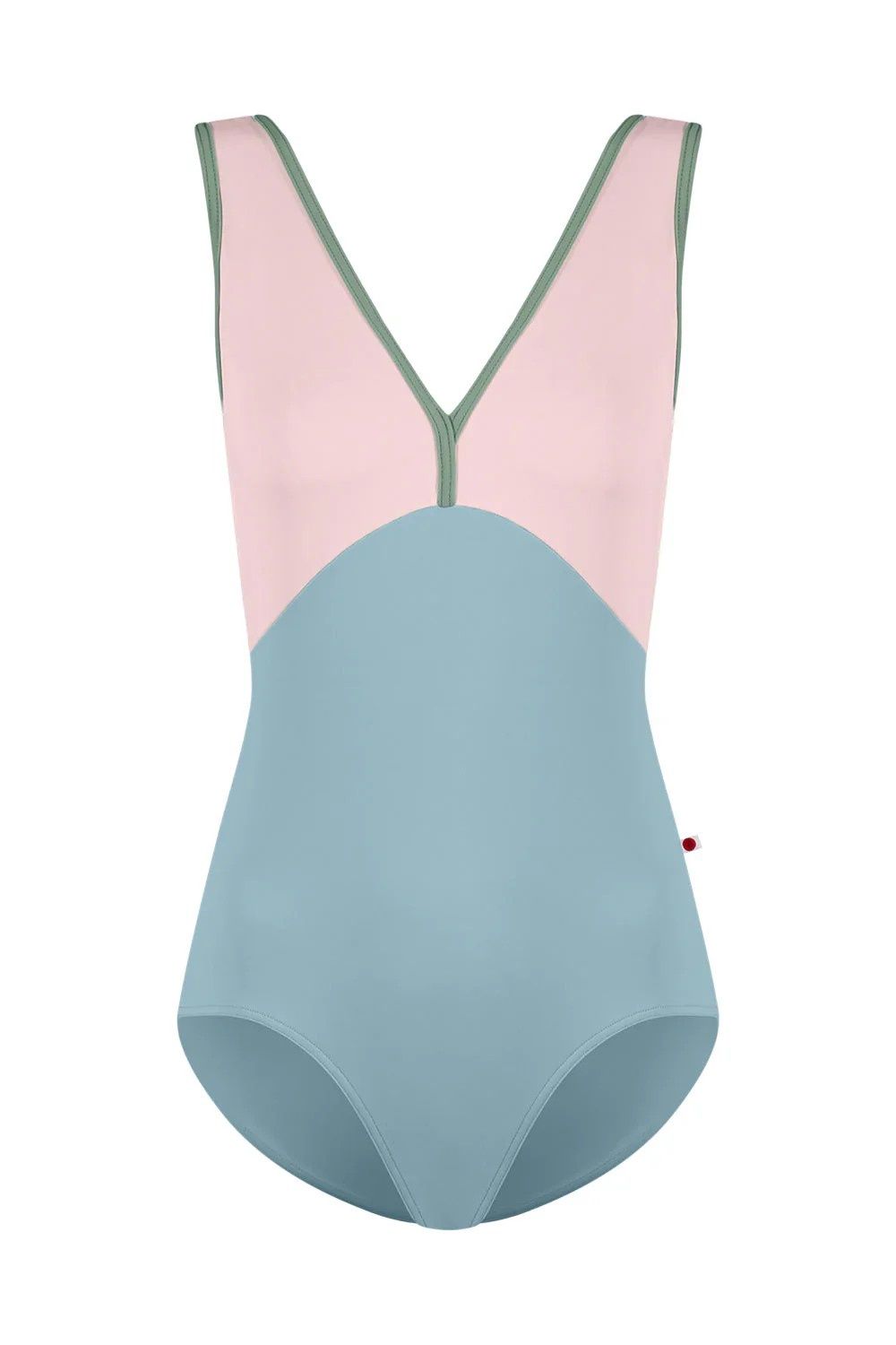 Yumiko "Alicia" Tank Leotard - Fog, Colour: Fog/Petal/Sage, Size: Small