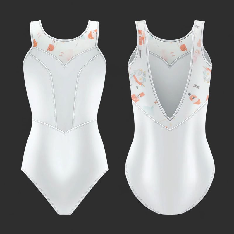 Danse De Paris" Nutcracker Sweet Snow" Tank Leotard