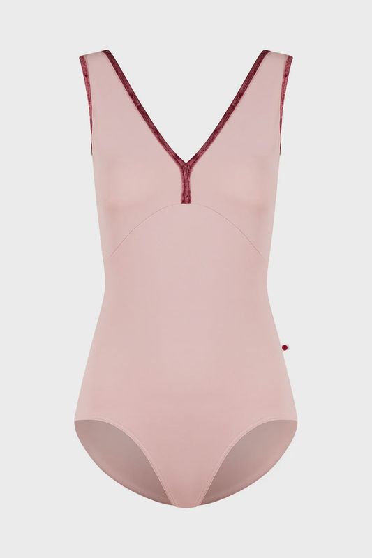 Yumiko Alicia Tank Leotard - Petal/Petals/Garnet