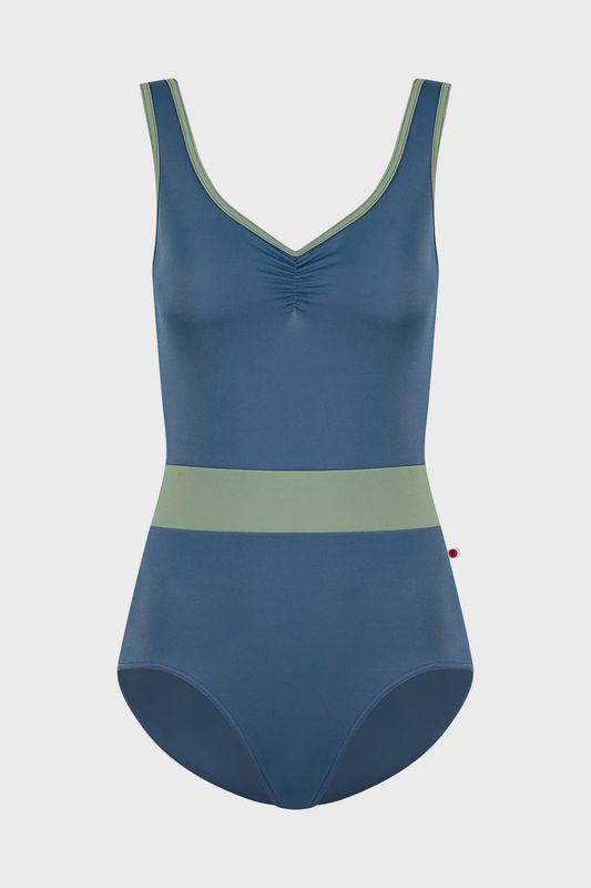 Yumiko Lucy Tank Leotard  - Storm/Sage