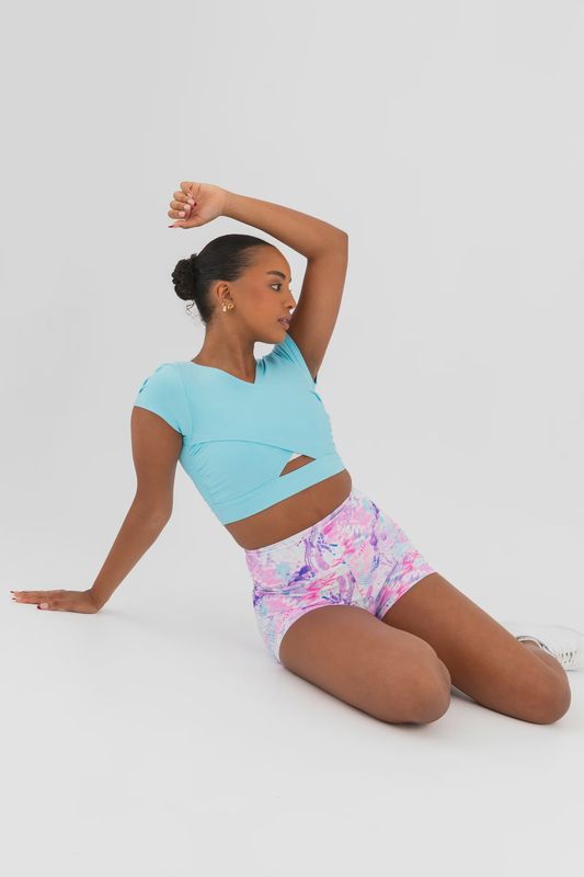 Every Turn "Rapture" Cropped Tee