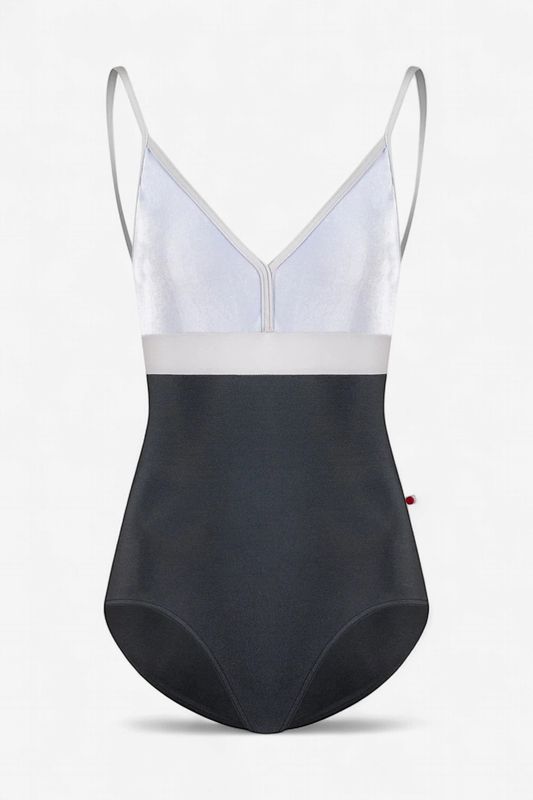 Yumiko "Zoe" Camisole Leotard - Titanium
