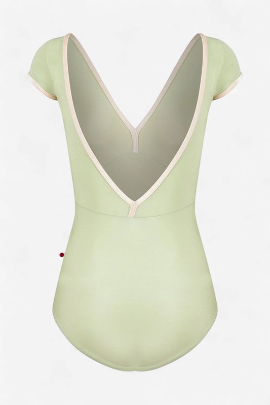 Yumiko "Alicia" Cap Sleeve Leotard - Ginko