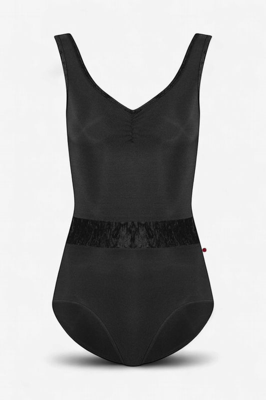 Yumiko "Lucy" Tank Leotard - Black