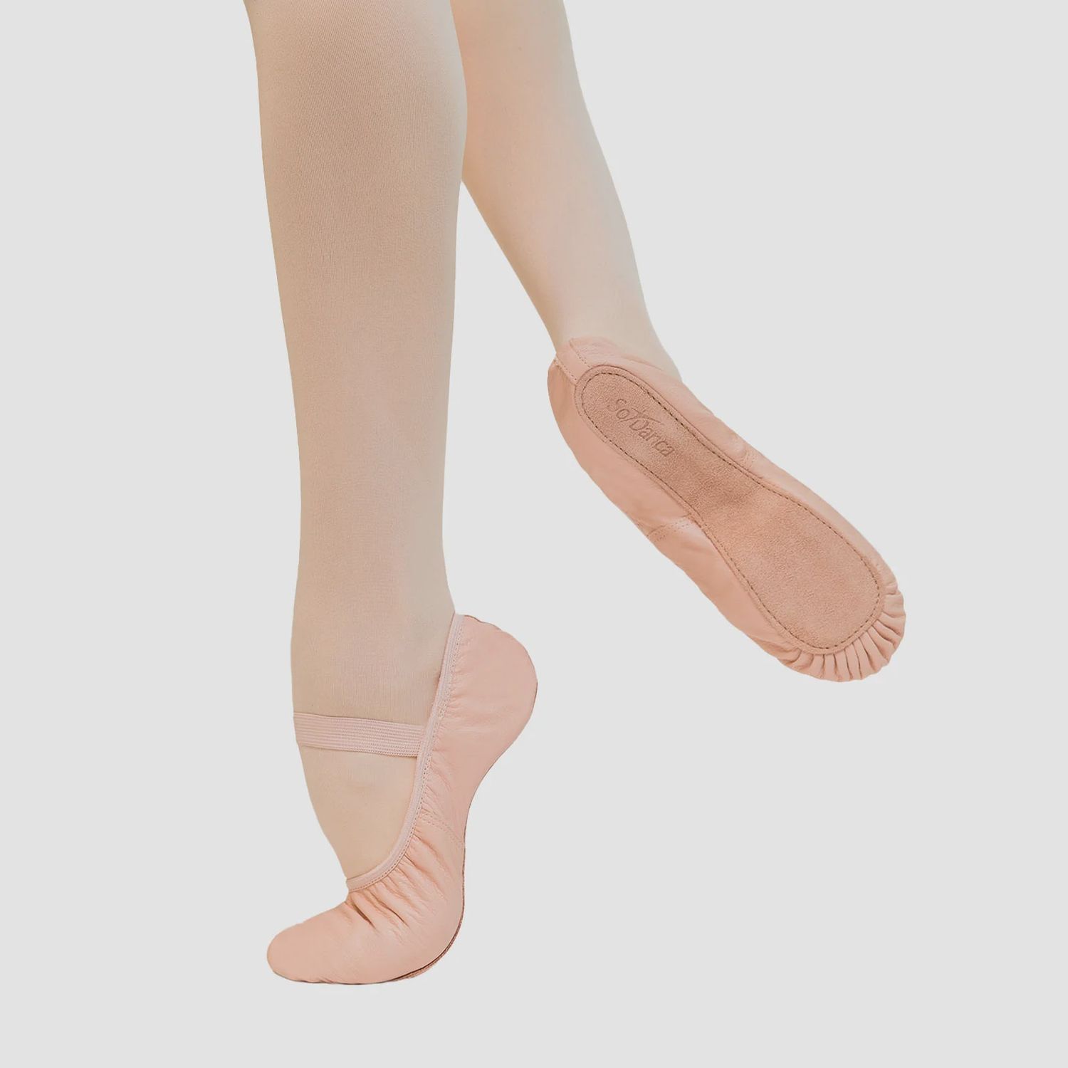 So Danca "Brittany" - Full Sole Leather Ballet Flat SD69L (Adult)