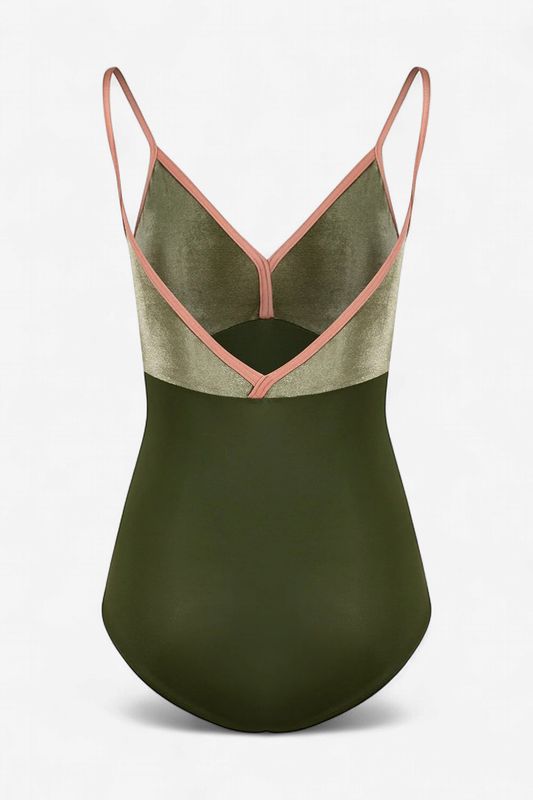 Yumiko "Daria" Camisole Leotard - Jungle