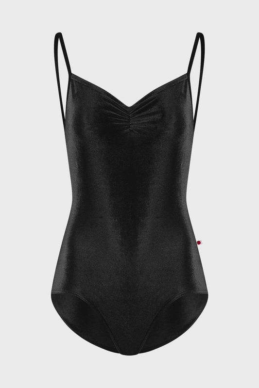 Yumiko "Daniela" Camisole Leotard- Black