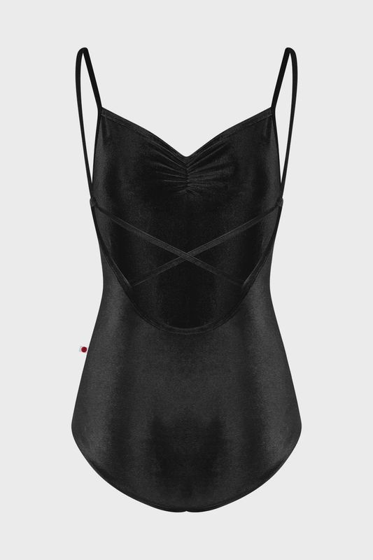Yumiko "Daniela" Camisole Leotard- Black
